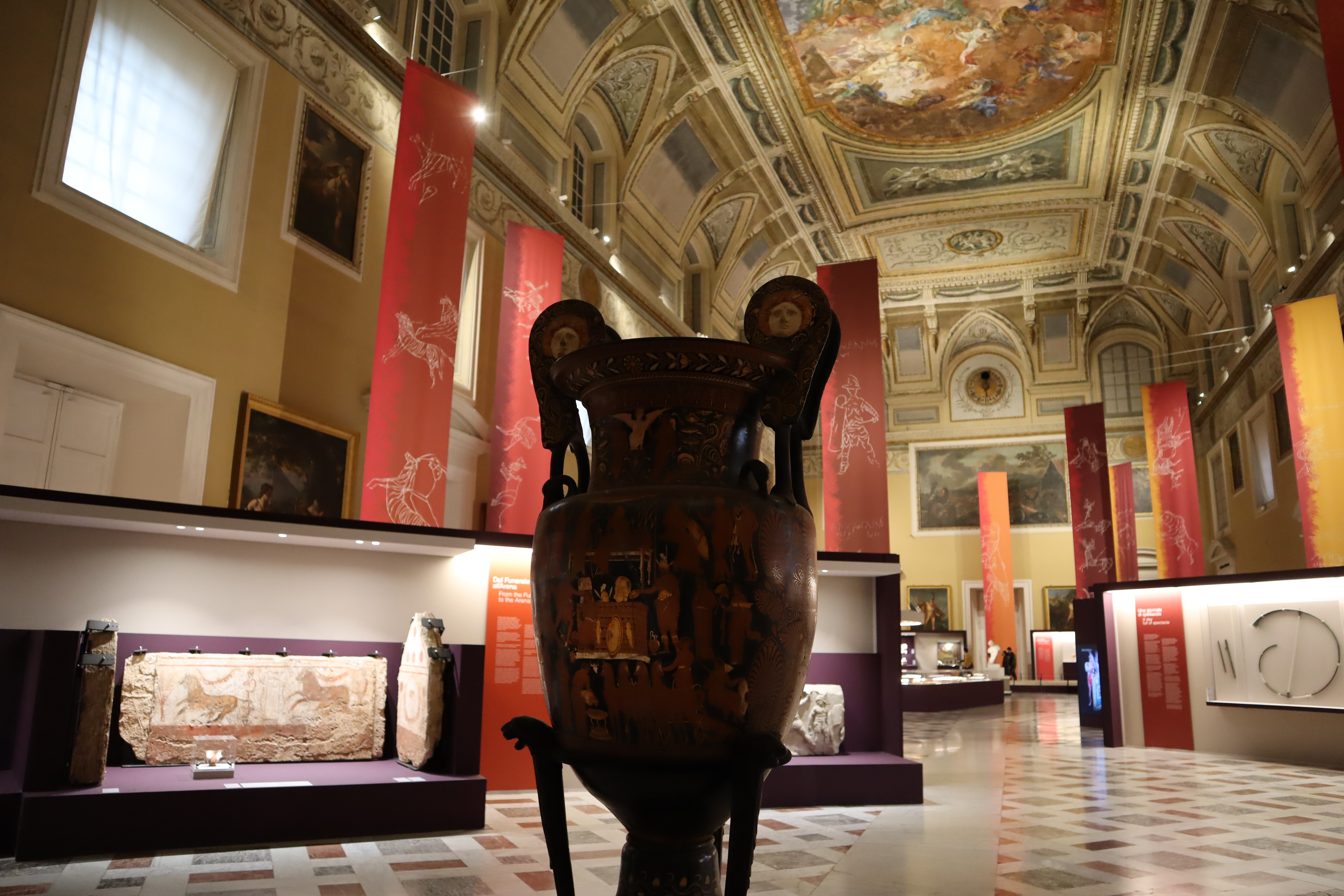 Salle La Meridienne, siège de l'exposition