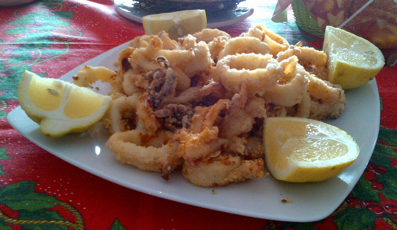 Calamars frits