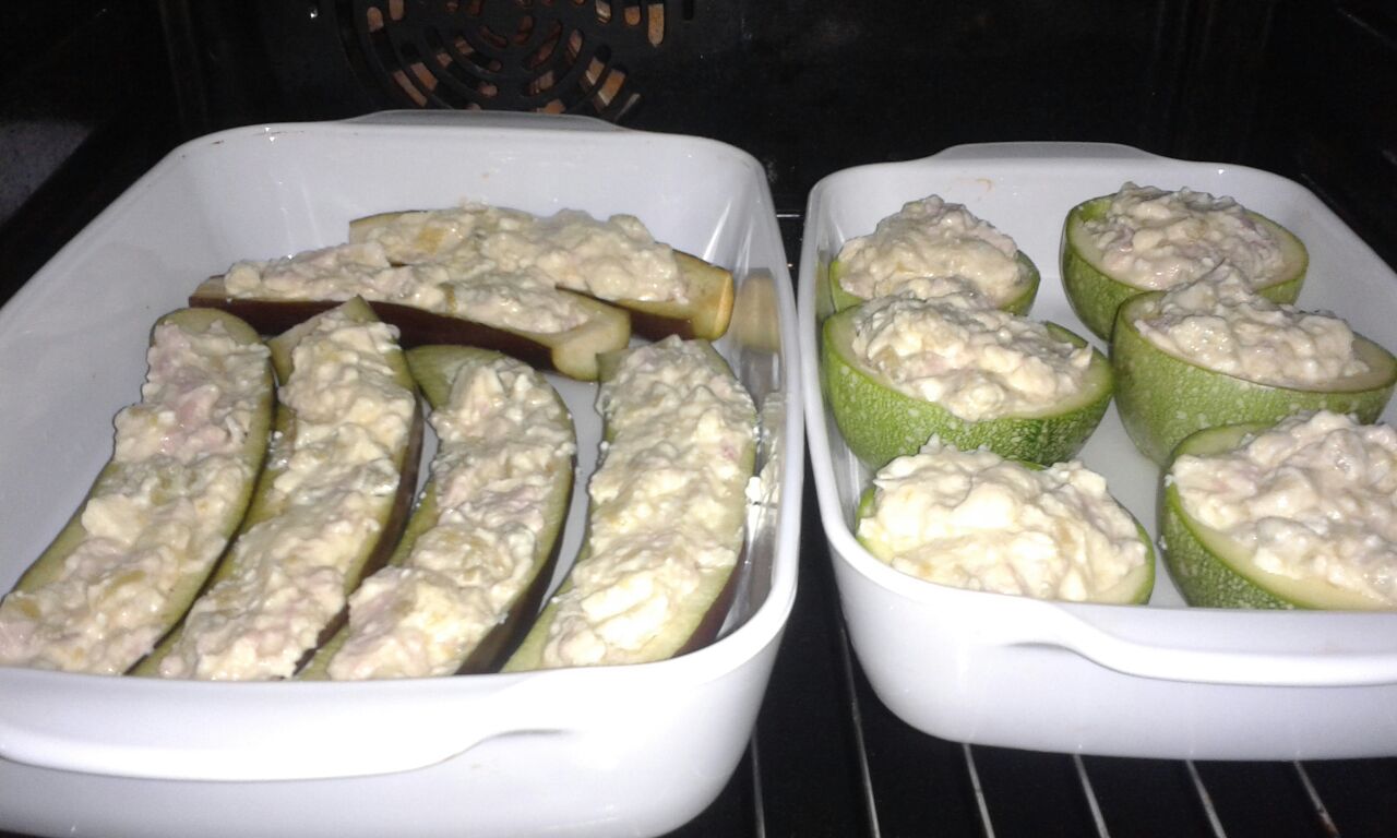 Courgettes farcies