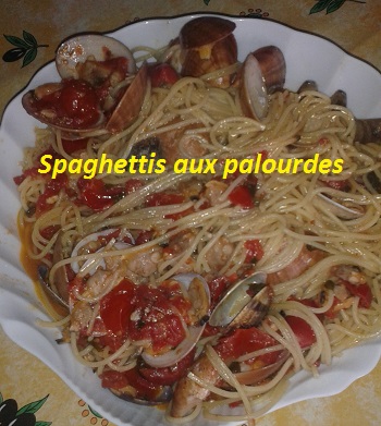 Spaghetti con vongole